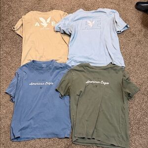 American Eagle Outfitters Maroon Super Soft Tee